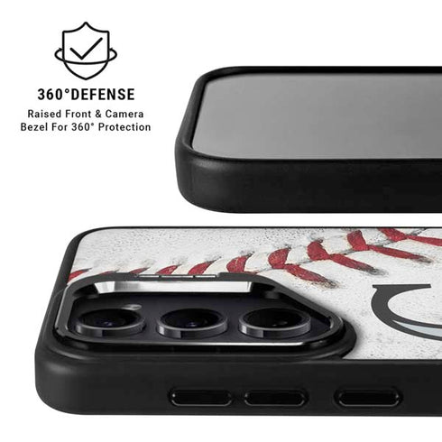 MLB Colorado Rockies Game Ball Galaxy S25 Kickstand Case